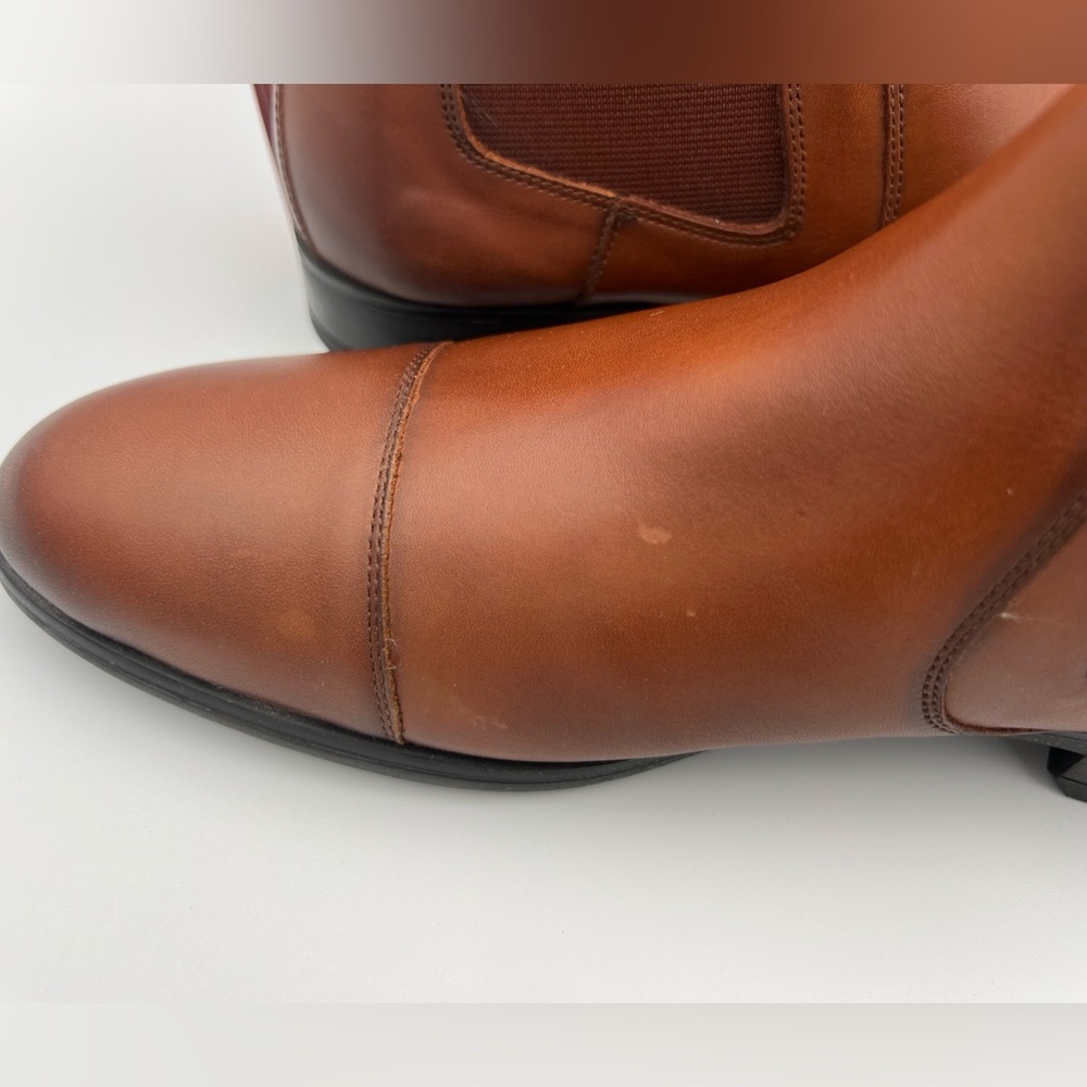 Pikolinos Women's High Ankle Block Heel Slip On Boots Brown US 10-10.5 EU 41 NEW - Picture 7 of 16